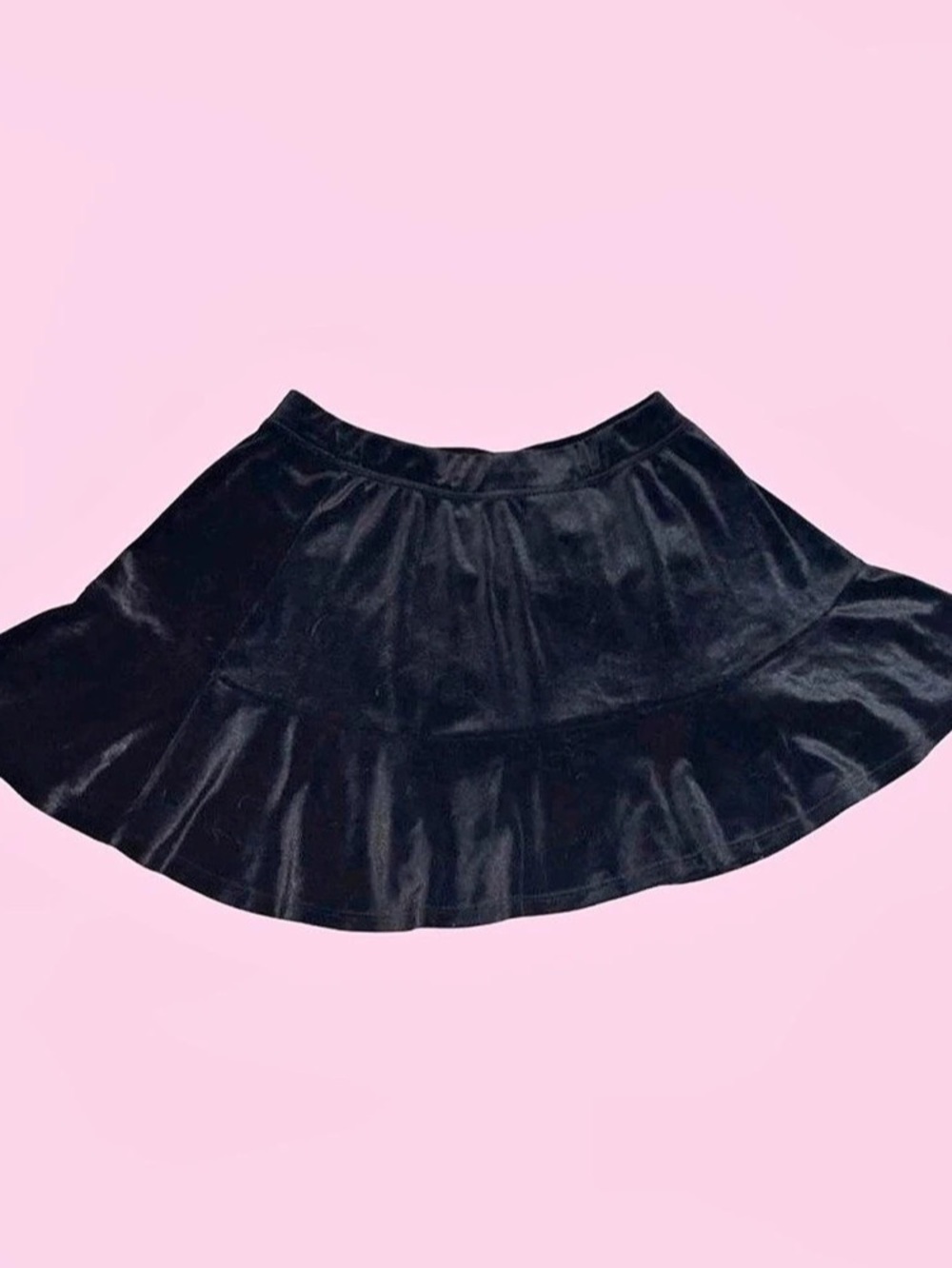 Black Velvet Skort Like New